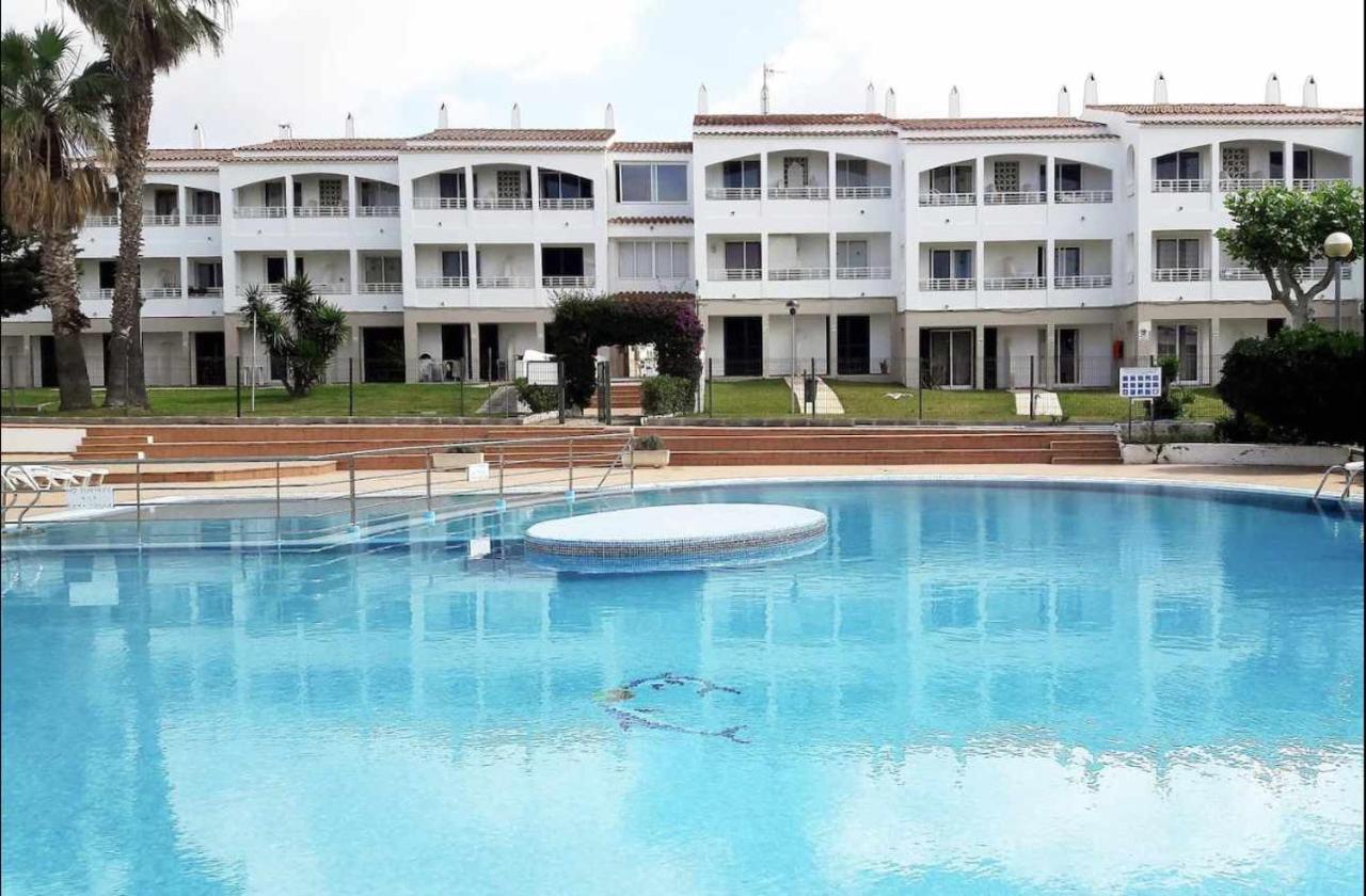 Apartamento Bajo Con Piscina Macarella Кала-эн-Бланес Экстерьер фото