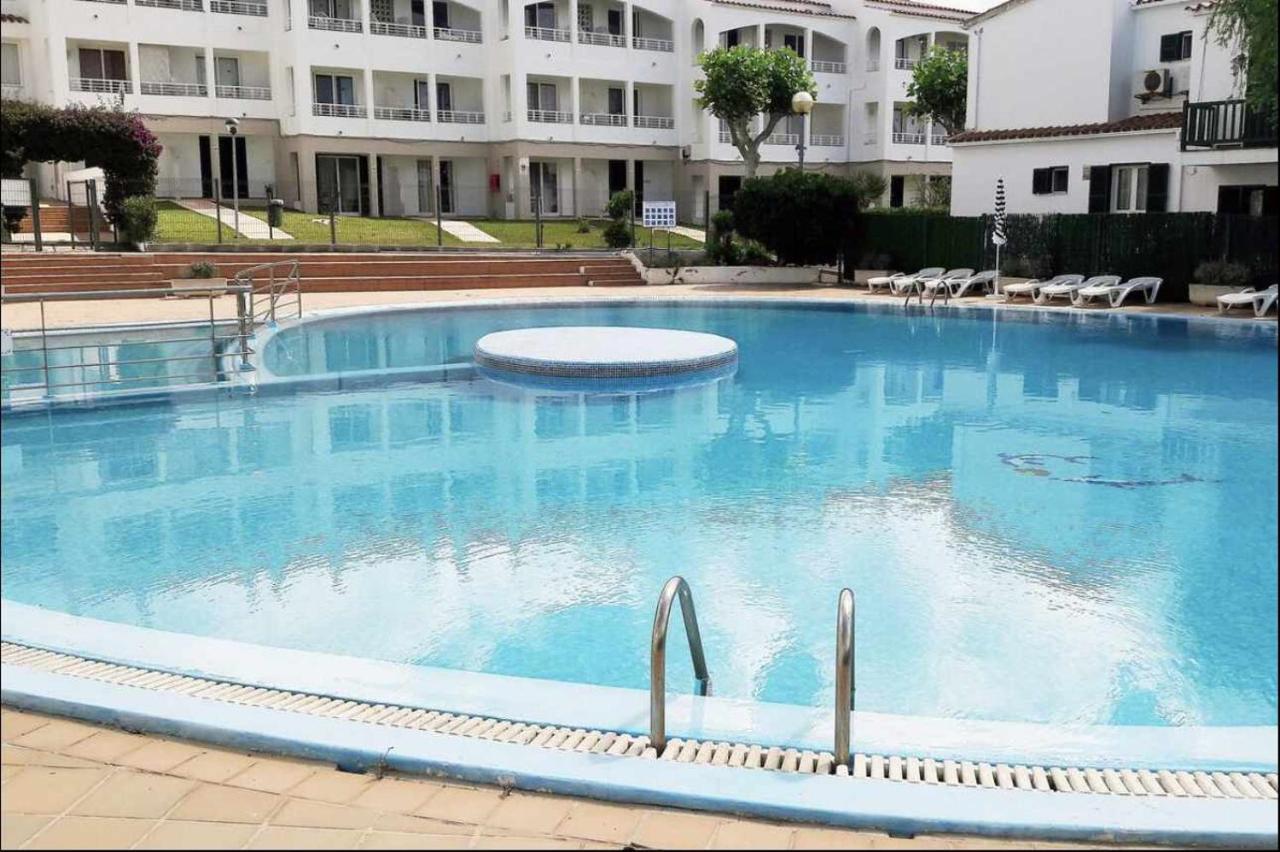 Apartamento Bajo Con Piscina Macarella Кала-эн-Бланес Экстерьер фото